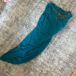 Real Adrianna pappell dress with rhinestones